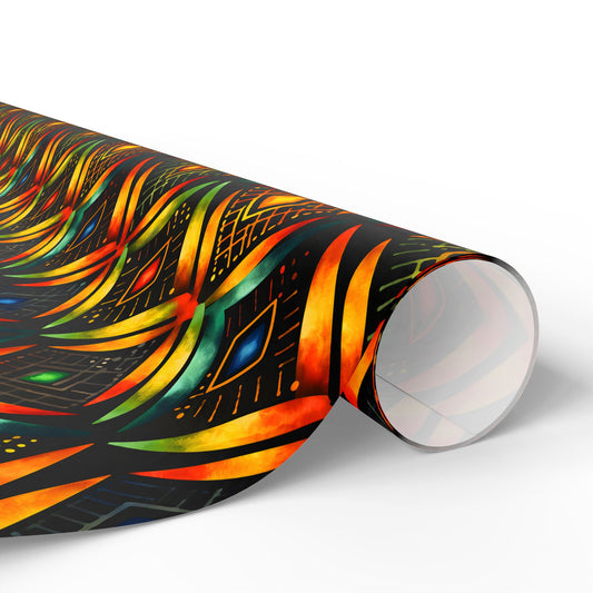 Legacy Lines Kwanzaa Wrapping Paper