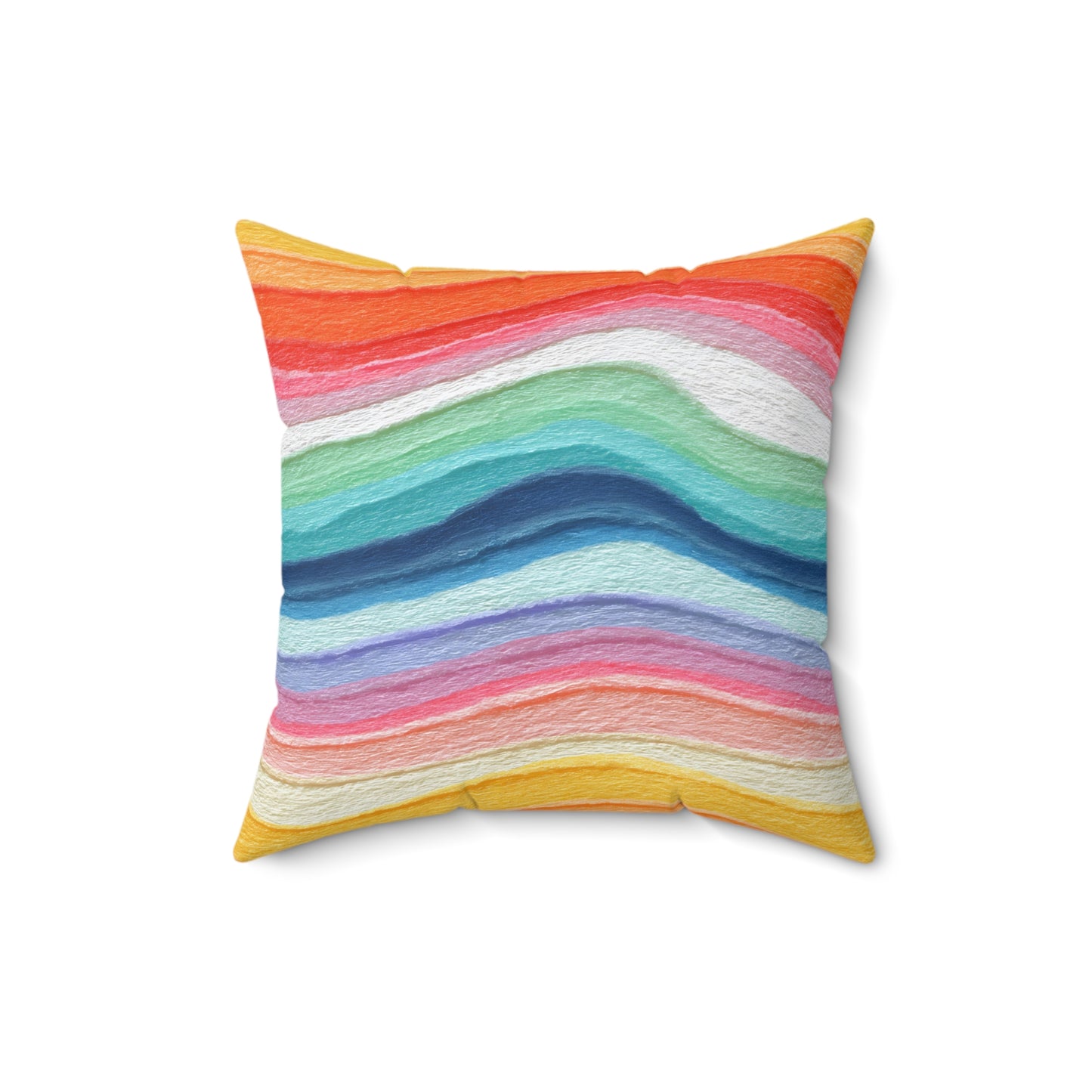 Spectrum Surge Throw Pillow