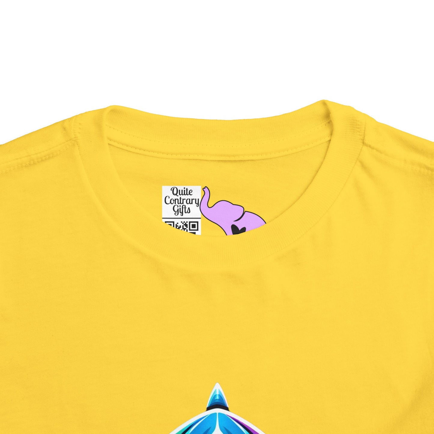 Colorful Shark Toddler Tee