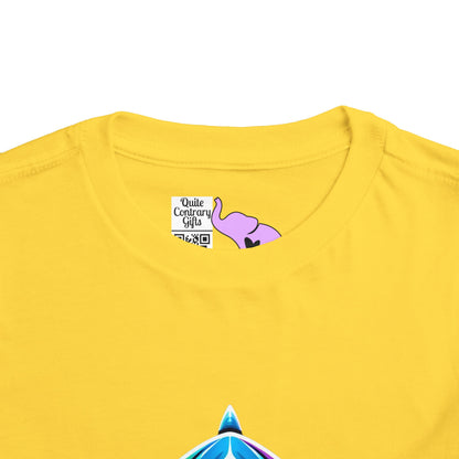 Colorful Shark Toddler Tee