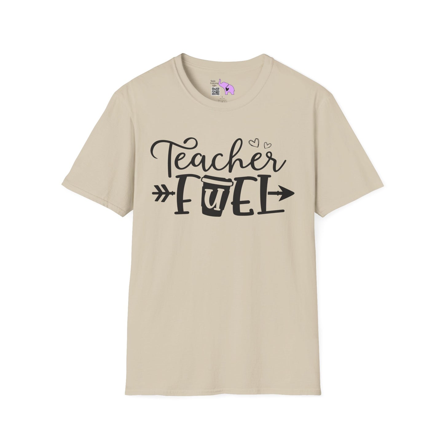 Teacher Fuel Adult T-shirt