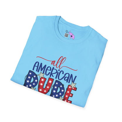 All-American Dude Adult T-shirt