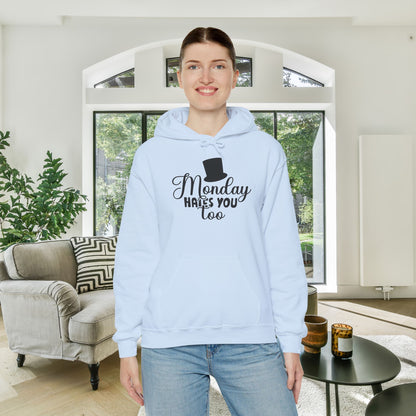 Monday Hates You Too Heavy Blend™ Hooded Sweatshirt