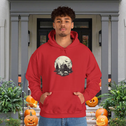 Creepy Full Moon Heavy Blend™ Hooded Sweatshirt