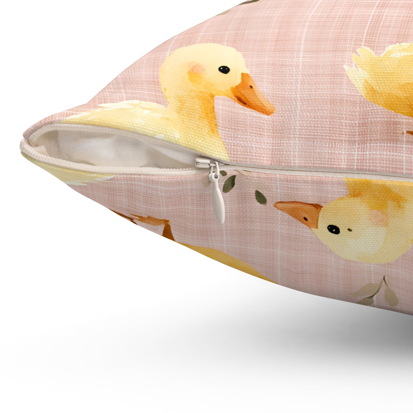 Ducky Daydream Throw Pillow