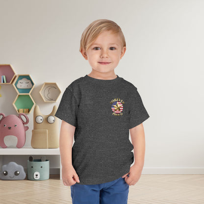 Gold Star Son Forever Proud Toddler Tee