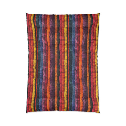 Vertical Vibes Comforter