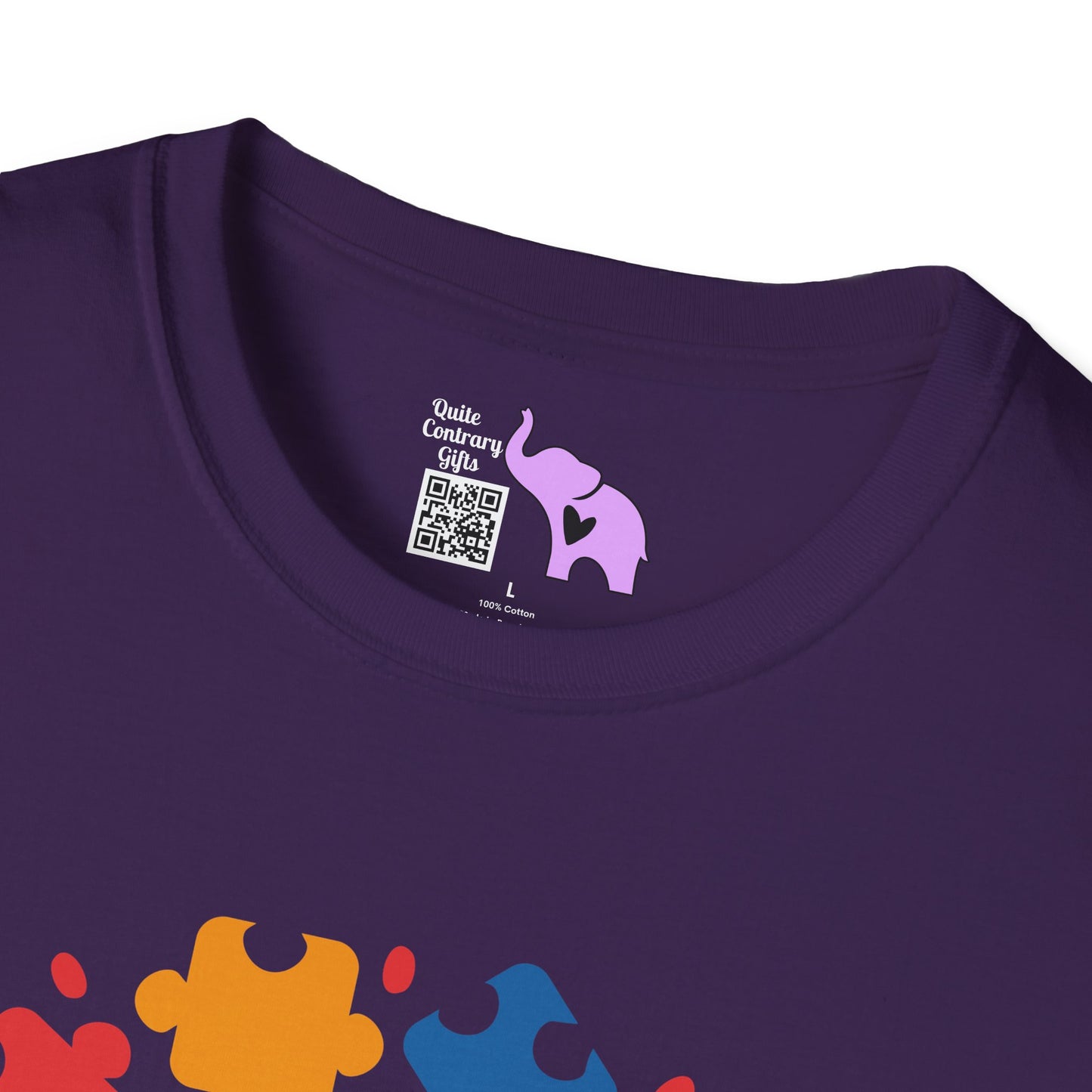 Different Is Awesome Autism Awarness Adult T-shirt