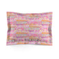 Wild Tropic Collage Microfiber Pillow Sham