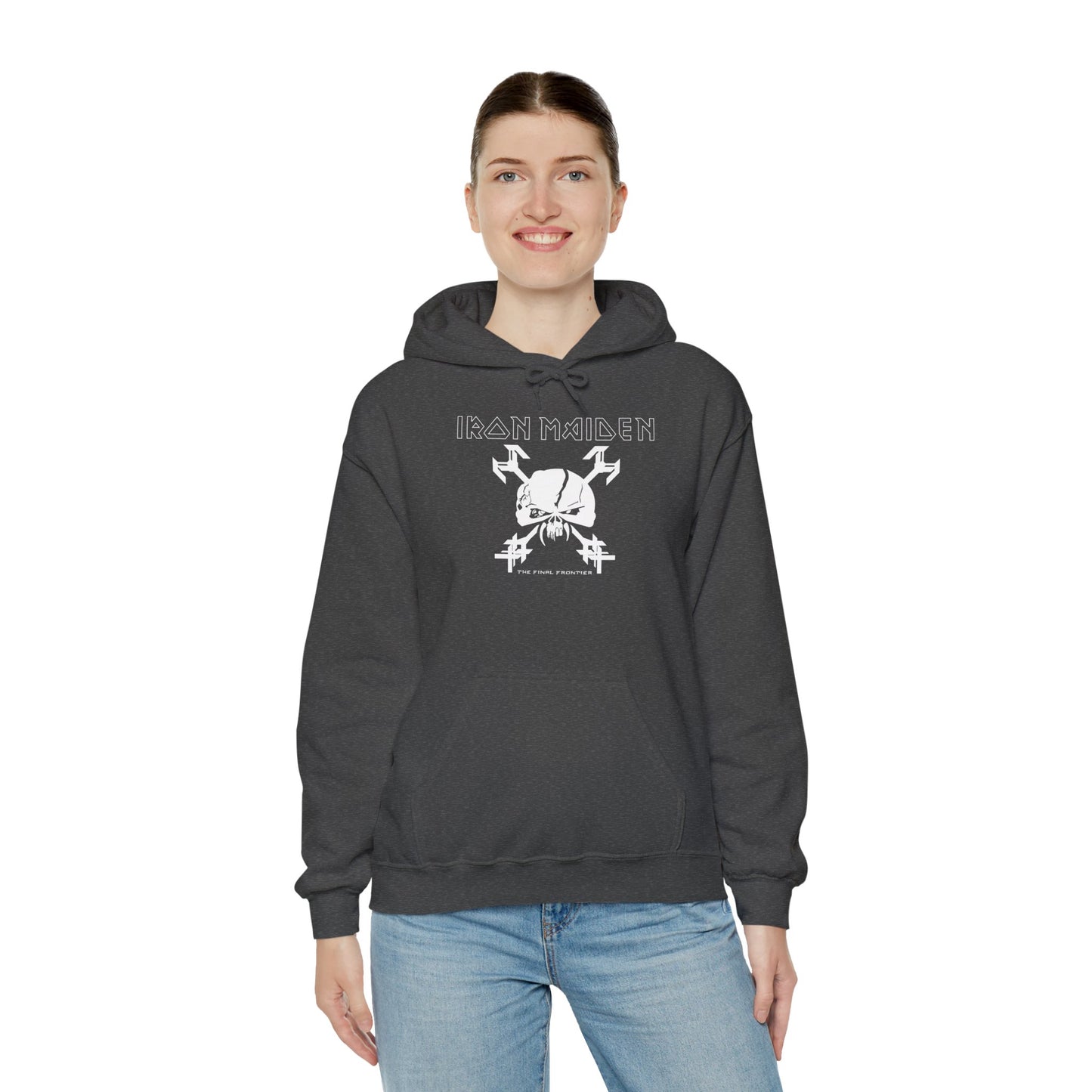 Iron Maiden The Final Fronteir Heavy Blend™ Hooded Sweatshirt