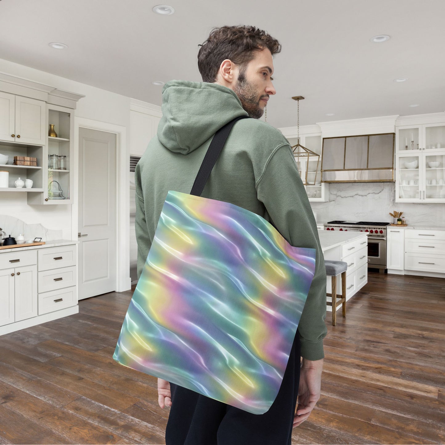 Pastel Mirage Canvas Tote Bag
