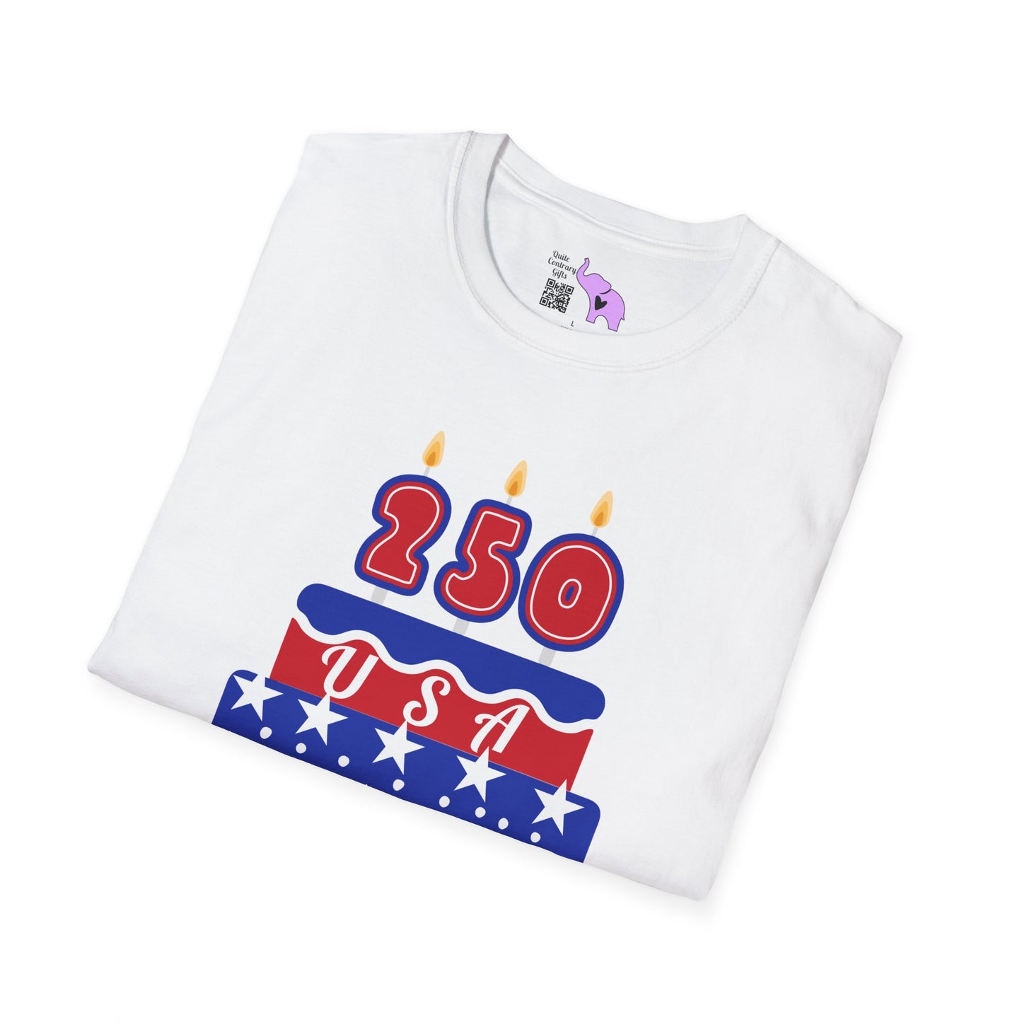 Happy Birthday USA Adult T-shirt