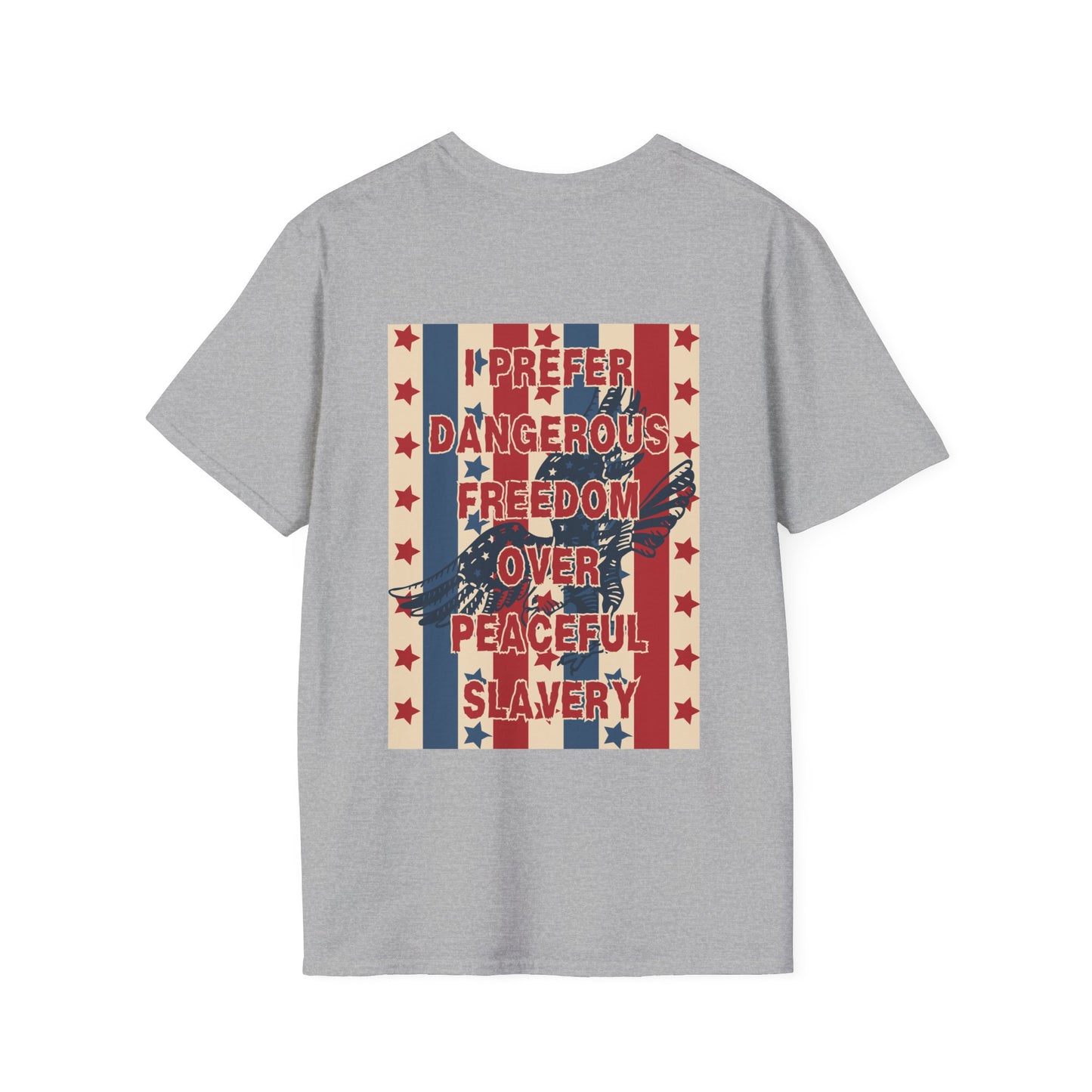 Freedom Over Slavery Adult T-shirt