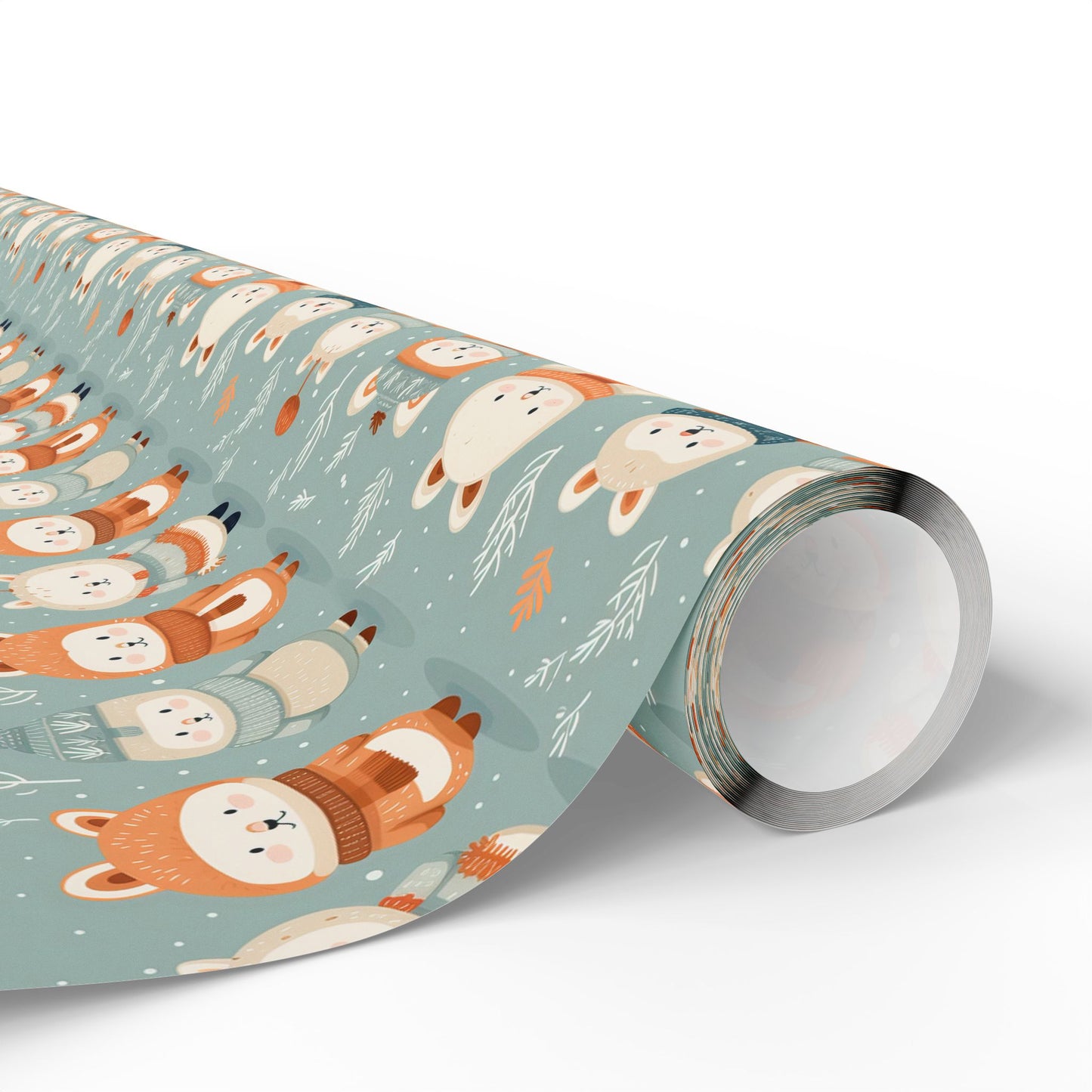 Snowy Bear Magic Wrapping Paper