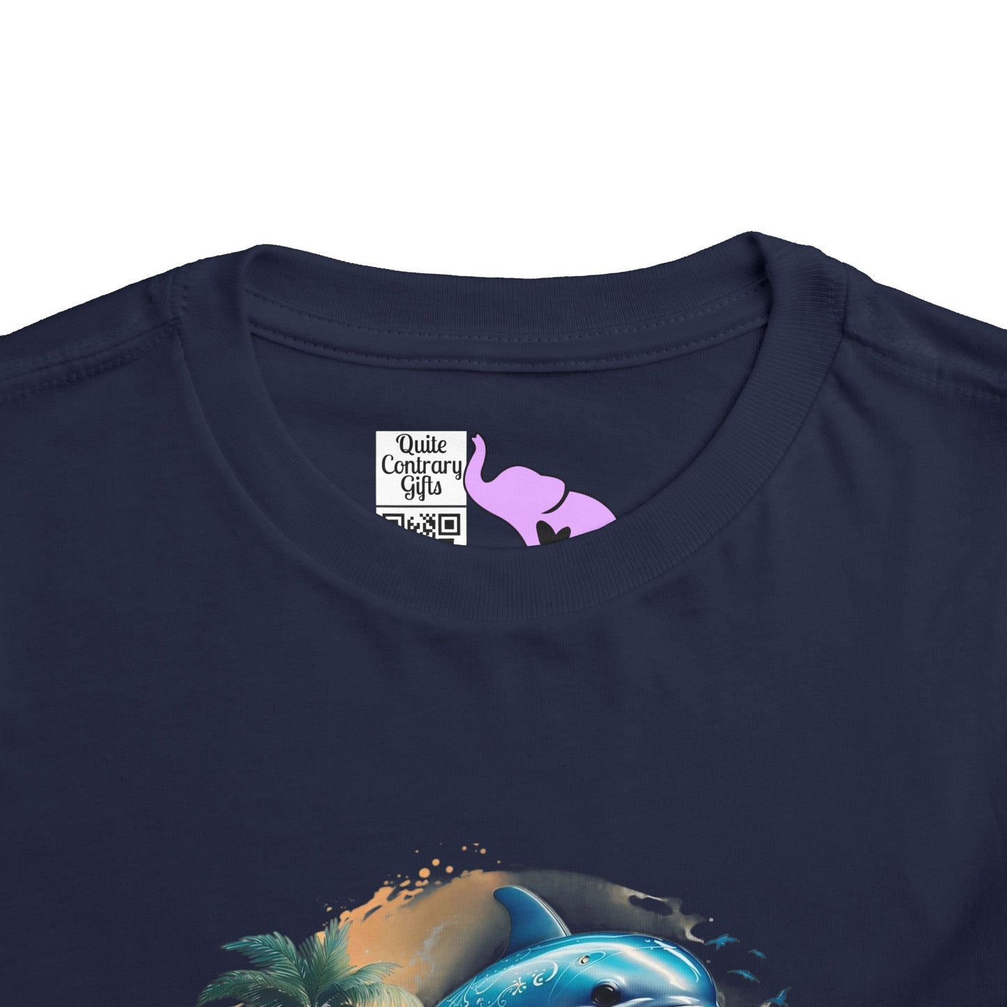 Tropical Dolphin Toddler Tee