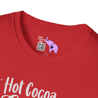Hot Cocoa, Cozy Blankets & Christmas Movies Adult T-shirt