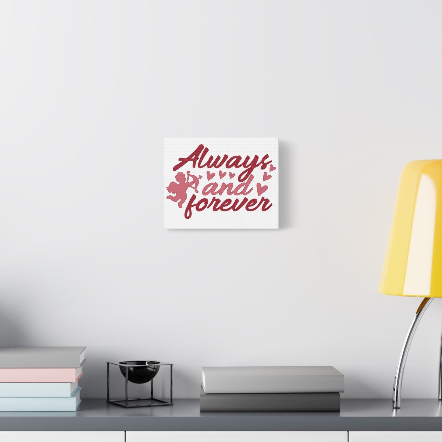 Always and Forever (Cupid) Canvas Art