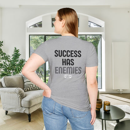 Hatermade Success Has Enemies Adult T-Shirt