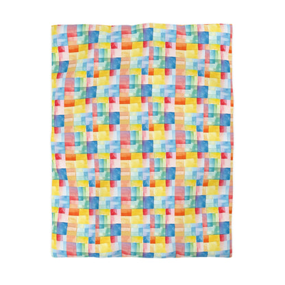 Mosaic Meadows Duvet Bedding Set