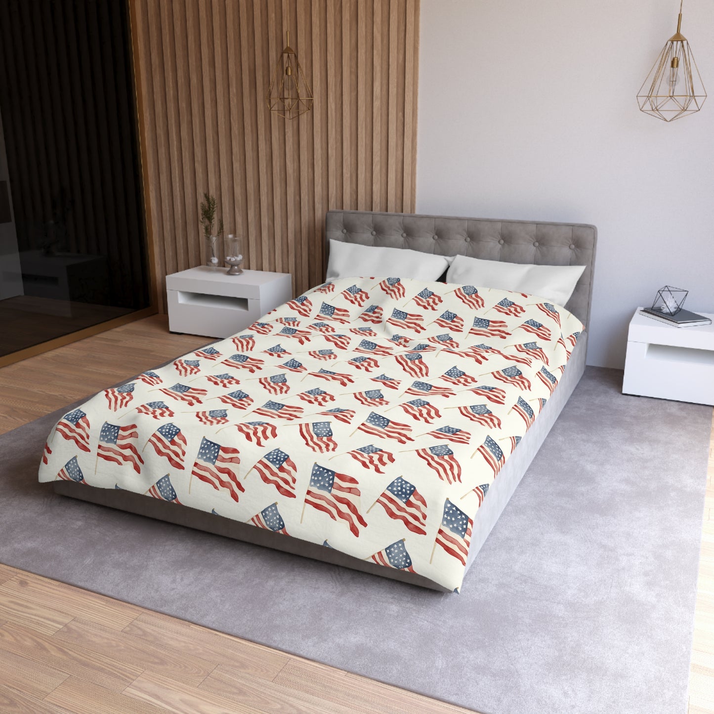 Waves of Freedom Microfiber Duvet Cover