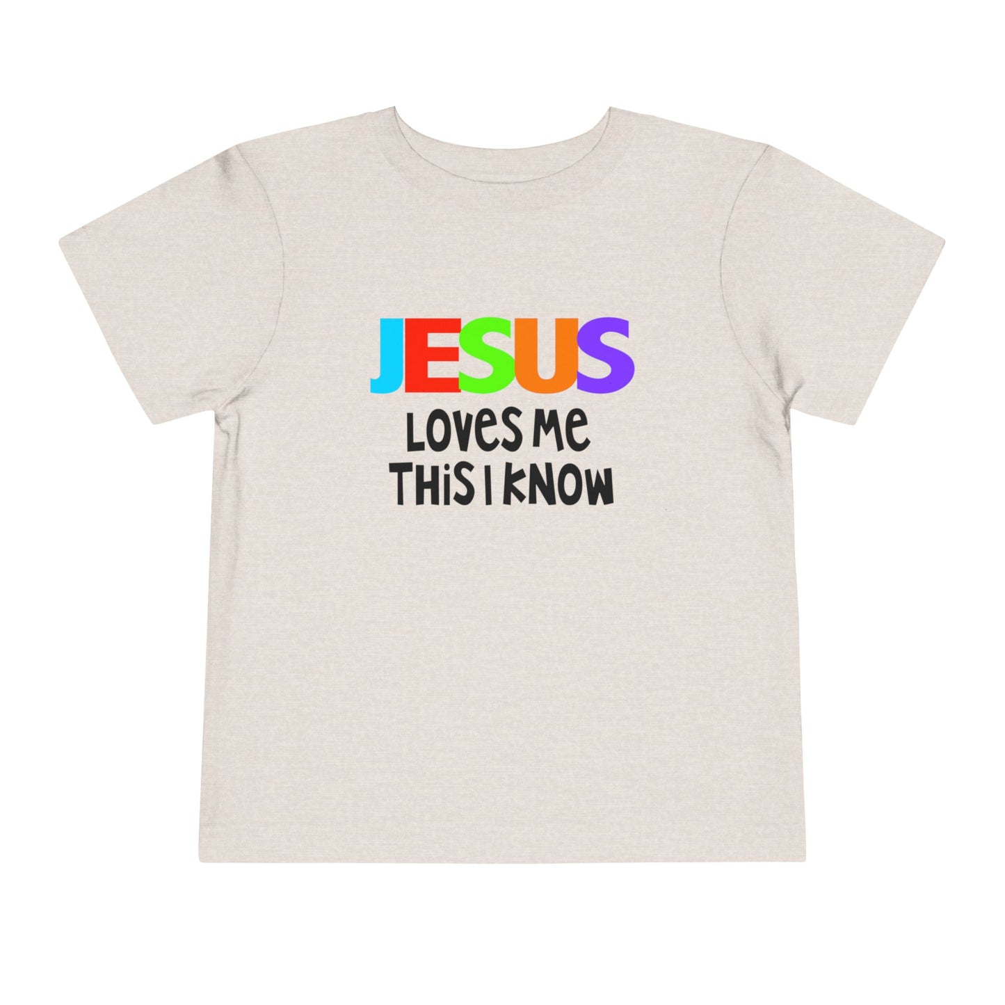 Jesus Loves Me This I Know Toddler Tee