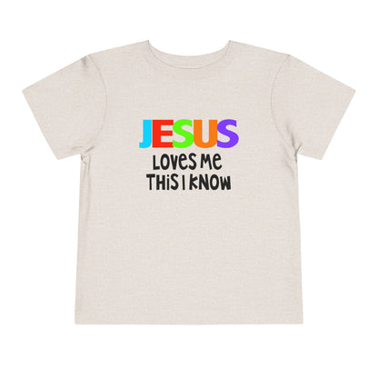 Jesus Loves Me This I Know Toddler Tee
