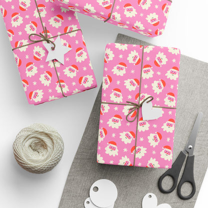 Jolly in Pink Wrapping Paper
