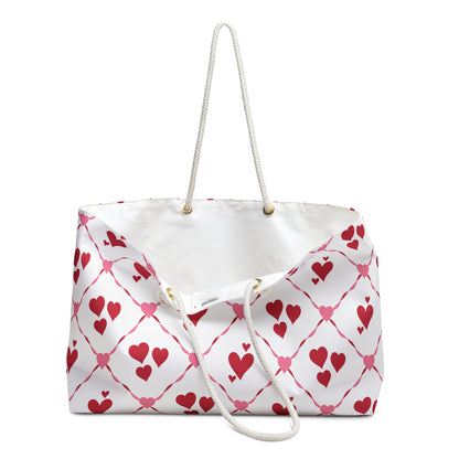 Cupid’s Lattice Weekender Bag
