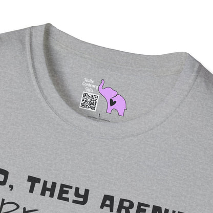 No, They Aren't Grey Hairs I'm Just So Fabulous My Hair Sparkles Adult T-shirt