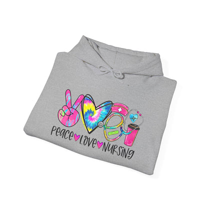Love Peace Nursing Heavy Blend™ Hoodie