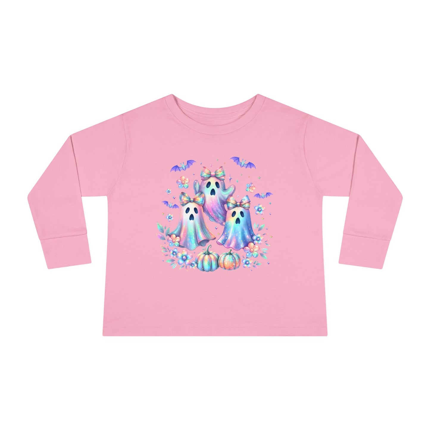 Haunted in Pastels Toddler Long Sleeve Tee