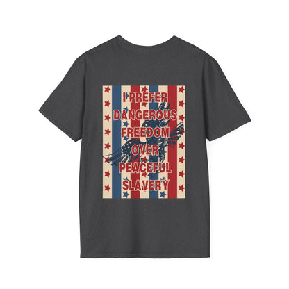 Freedom Over Slavery Adult T-shirt