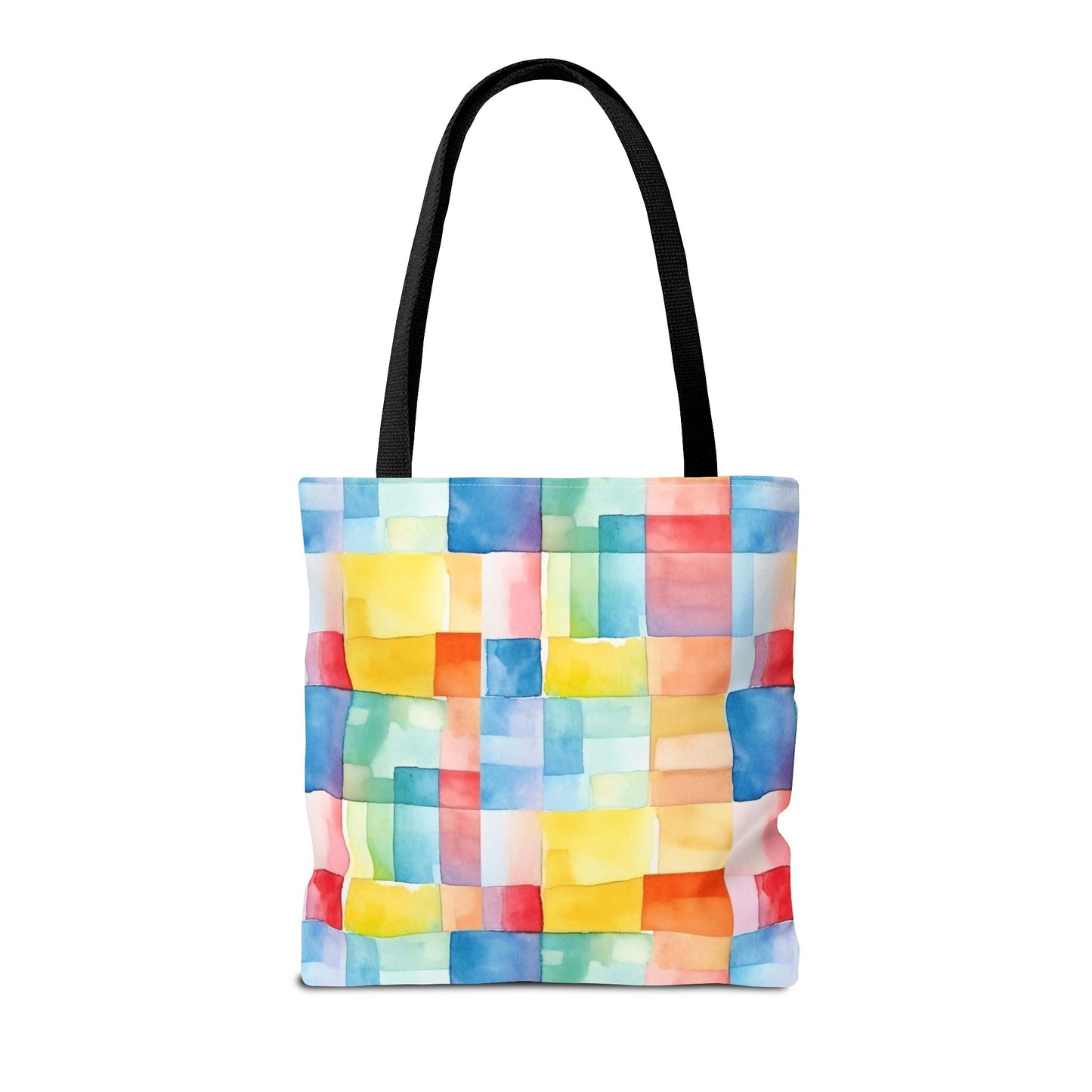 Mosaic Meadows Canvas Tote Bag