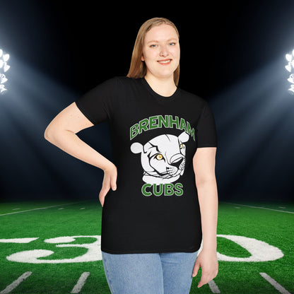 Brenham Cubs w/Mascot Adult T-shirt