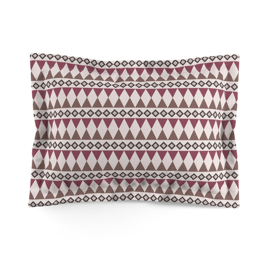 Rosewood Cairn Stripes Microfiber Pillow Sham
