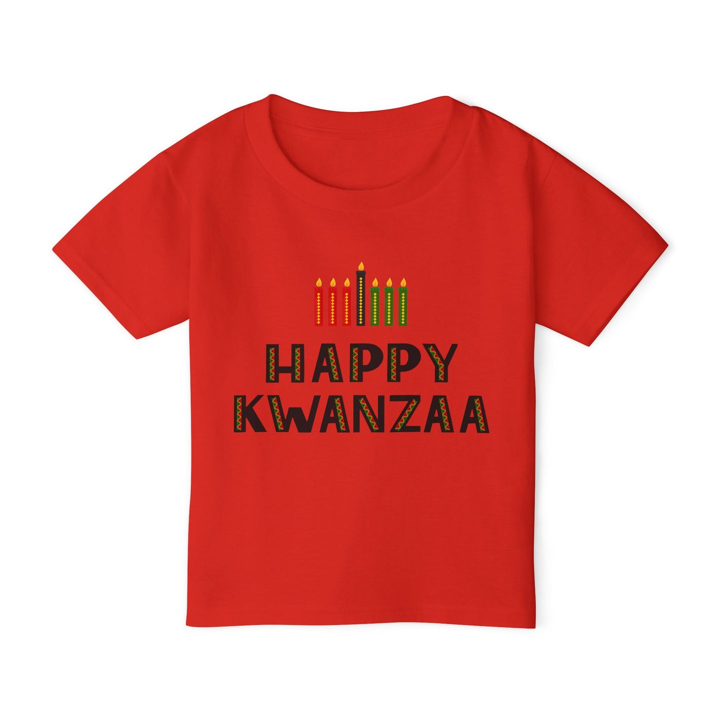 Happy Kwanzaa (Kinara) Toddler T-shirt