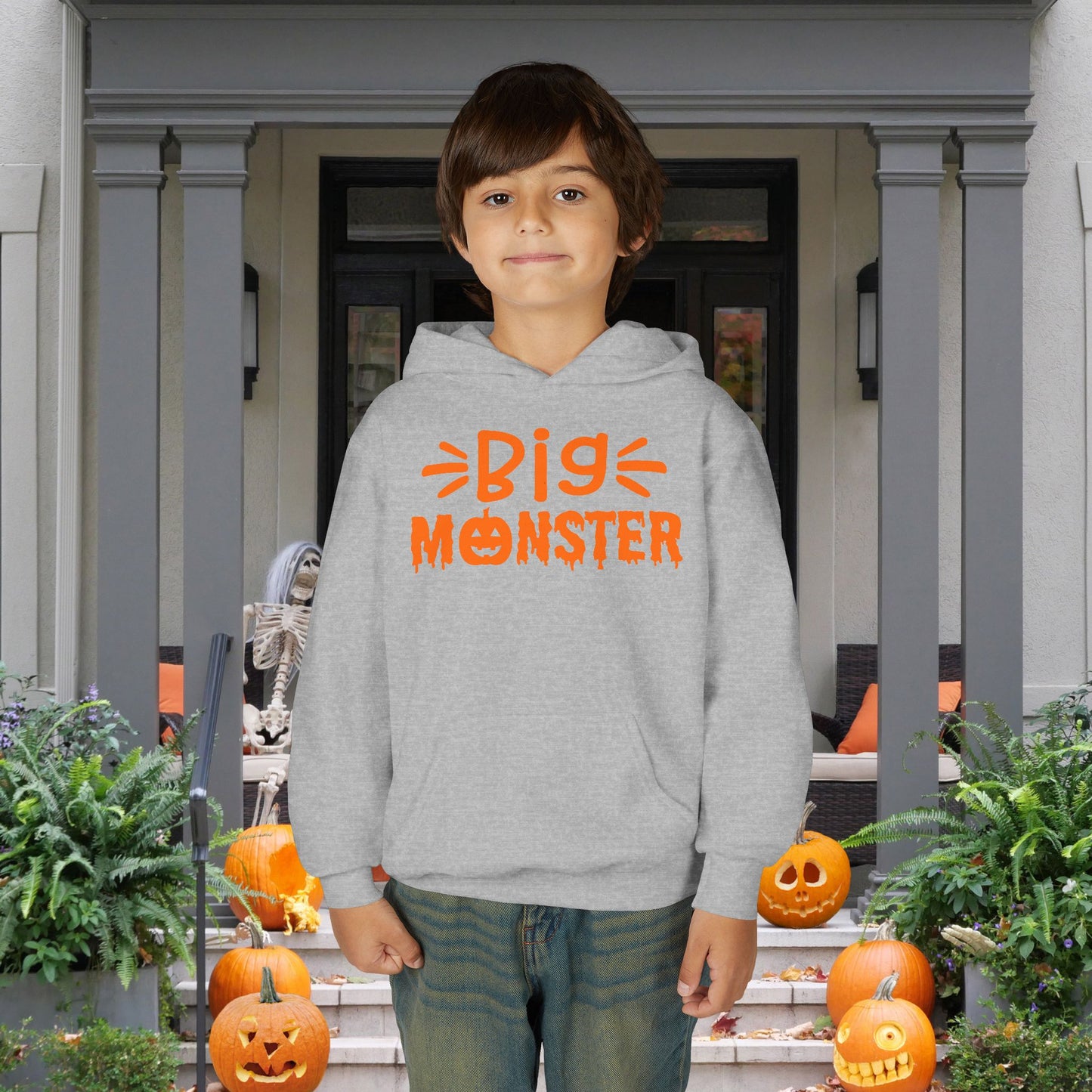 Big Monster Youth Heavy Blend Hoodie