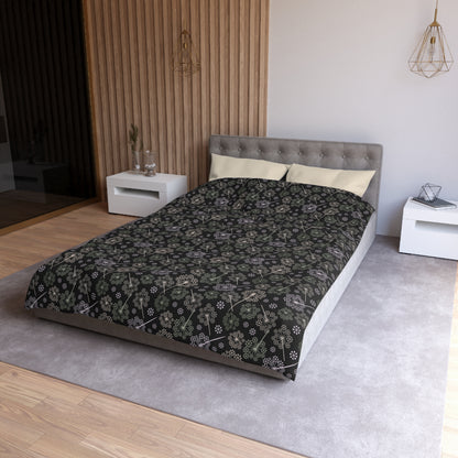 Dandelion Nightfall Microfiber Duvet Cover