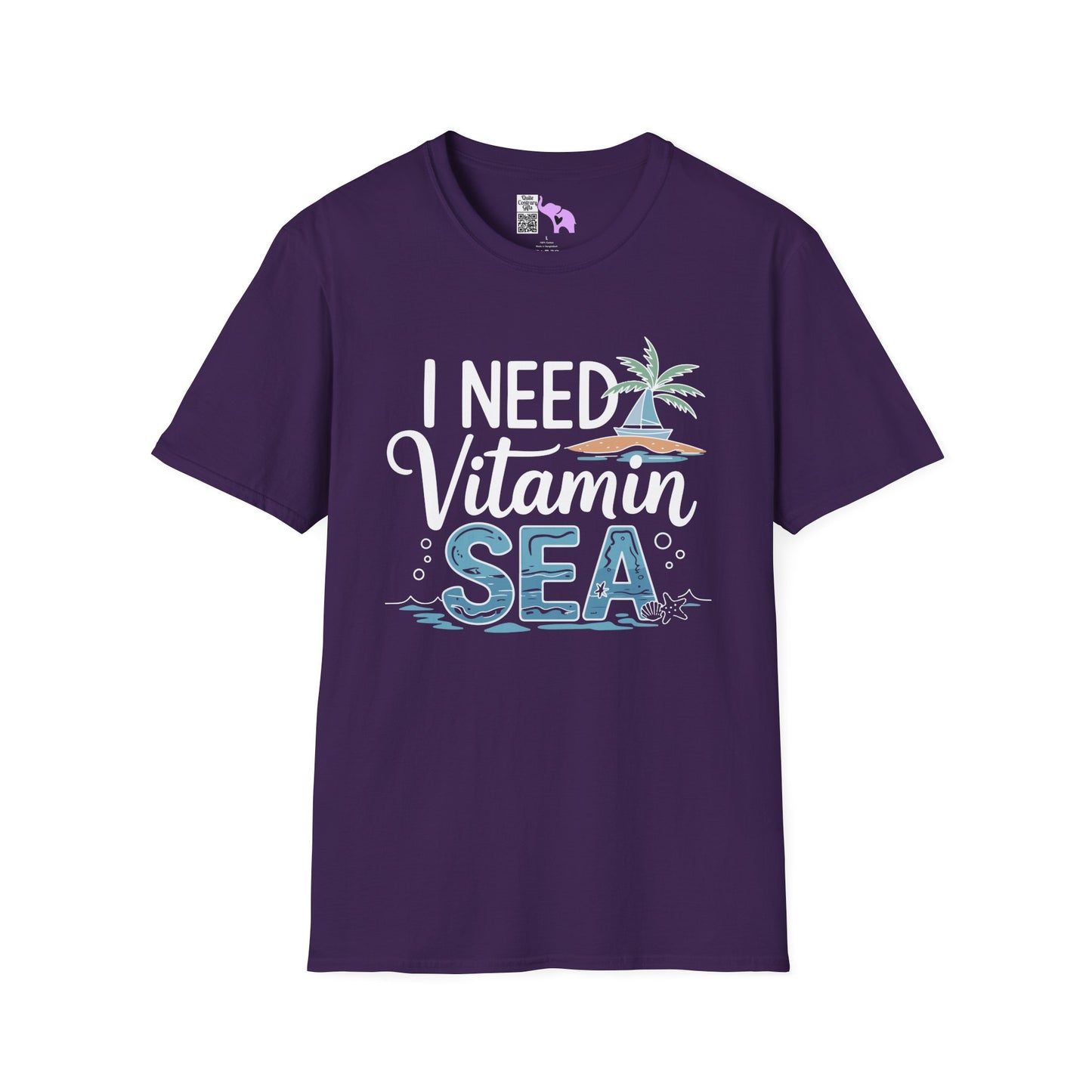 I Need Vitamin Sea (2) Adult T-shirt