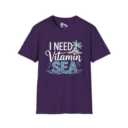 I Need Vitamin Sea (2) Adult T-shirt