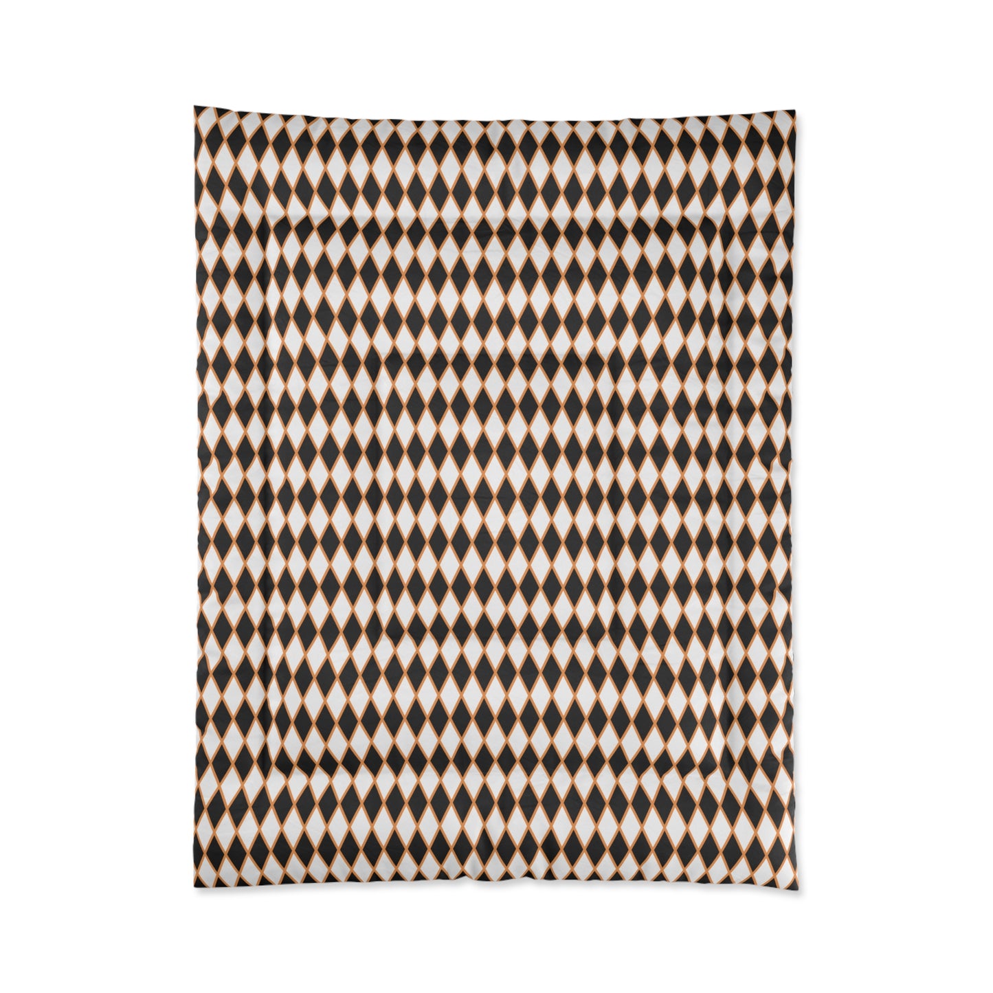 Midnight Ember Harlequin Comforter