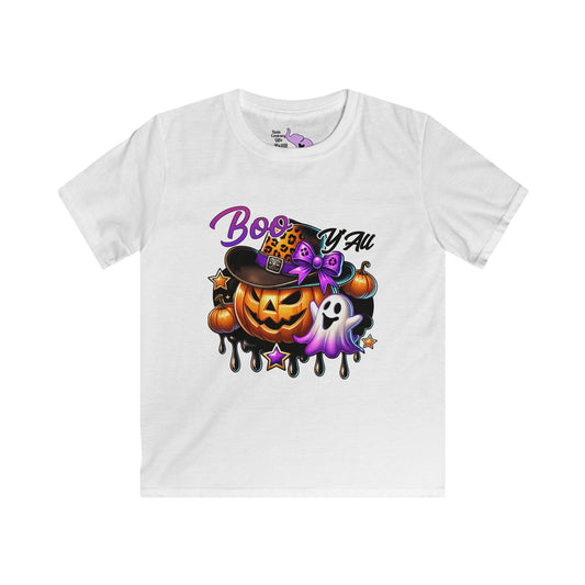 Boo Y'all Youth Softstyle Tee