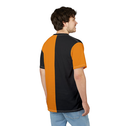 Creepy Stitch Tee – Orange & Black
