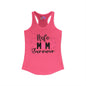 Wife Mom Survivor (Breast Cancer) Women's Ideal Racerback Tank