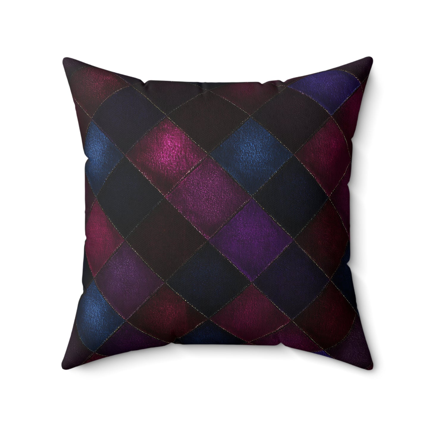 Velvet Patchwork Print Basic Bedding Set