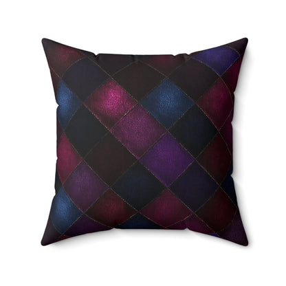 Velvet Patchwork Print Basic Bedding Set