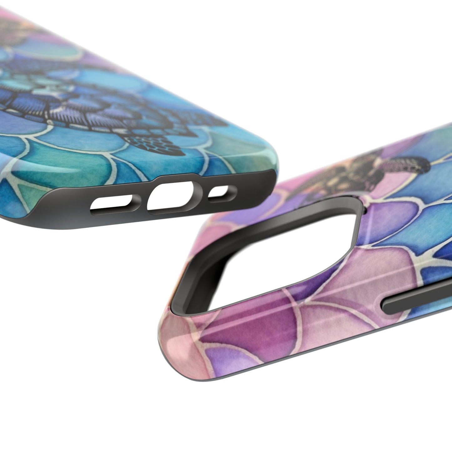 Sea Turtle Silhouette MagSafe® Compatible Tough Case for iPhone