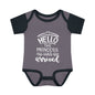 The Princess Has Arrived Infant Baby Rib Bodysuit