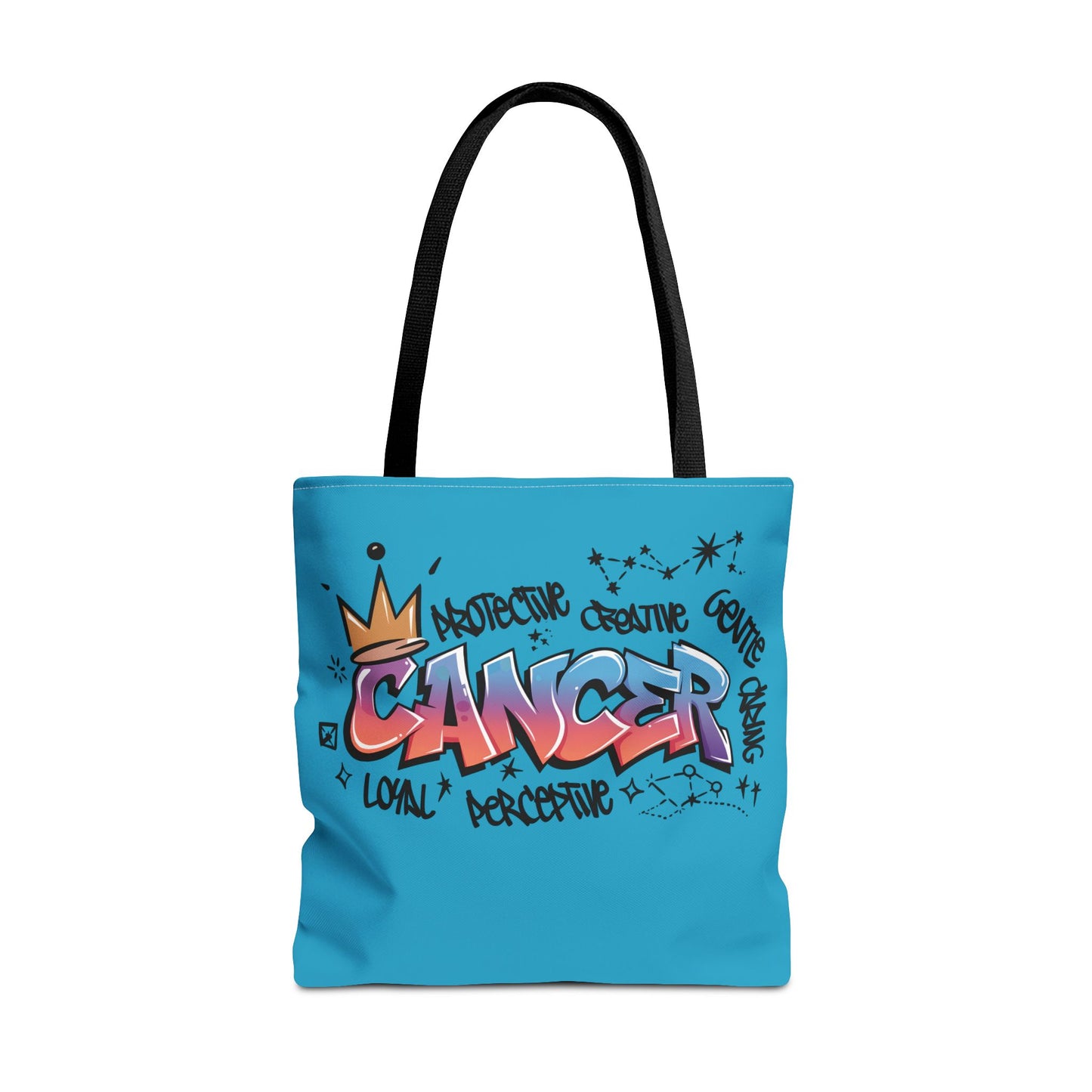Cancer Street Art Canvas Tote Bag