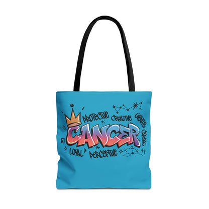 Cancer Street Art Canvas Tote Bag